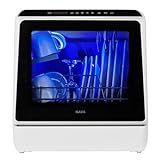 HAVA Countertop Dishwasher, 6 Programs Portable Dishwashers with 5L Built-in Water Tank, No Hookup Needed, Baby Care & Air-Drying Function for Apartments and RVs