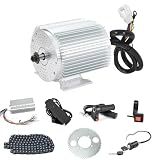 High Speed Brushless DC Motor Kits 2000W 60V Electric Gokart Motor 4250RPM