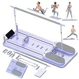 CroyVine Pilates Board-Pilates Reformer Board,Multi-Purpose Portable Pilates Reformer Machine Home Pilates Kit for Home Workout,Fitness, Exercise,Abs,Core Equipment