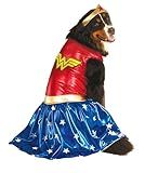 DC Comics: Wonder Woman Pet Costume for For Dogs or Cats by Rubies, XXL