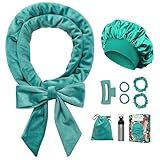 Gwabee Velvet Heatless Curls Overnight Hair Curlers to Sleep In