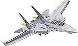 COBI Top Gun F-14A Tomcat Fighter Plane - 1:48 Scale 754 Piece Building Set with Maverick and Goose Figures
