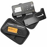 4 in 1 Protective Case Set for Flipper Zero Wi-Fi Dev Board V1 ESP32-S2 - for Official Flipper Zero Wi-Fi Developer Board Only (Black)