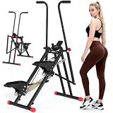 RELIFE REBUILD YOUR LIFE Stair Stepper for Home Exercise,New Version Stair Climber with Adjustable Resistance, Vertical Climber Cardio Exercise Machine for Full Body Workout, Extended Step Range