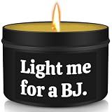 Gifts for Him Boyfriend Husband Funny Anniversary Wedding Birthday Gifts for Men Naughty Engagement Gift for Couples Husband Boyfriend Birthday Gift Ideas, Unique Romantic Lavender Candle for Men