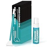 Aocii 20pcs Full Frame Camera Sensor Cleaning Kit, Lens Solution, 24mm Swab, 30ml Cleaner for Sony Nikon Canon FF CCD CMOS (Dust-Free Vacuum Packaging)