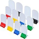 12 Pieces Game Card Stands Multi-Color with 12 Pieces Blank Board Game Board Markers for Party Favor