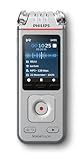 Philips VoiceTracer DVT4115 Voice Recorder with Sembly AI Speech-to-Text Software Trial
