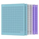 REALIKE 12x12 Cutting Mat Compatible with Cricut Maker 3/Maker 4/Maker/Explore 3/4/Air 2/Air/One(6 Mats), Variety Cut Mats for Crafts, Quilting, Sewing and All Arts