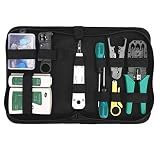 Gaobige Network Tool Kit for Cat5 Cat5e Cat6, 11 in 1 Ethernet Crimper Kit