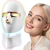 Red Light Therapy Mask for Face,Cordless LED Face Mask Light Therapy,USB C Rechargeable,Infrared Lights Masks for Home Working Travel Yoga Sleep