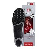CURREX HockeyPro Insoles for Hockey Skates & Ice Skating – 3D Dynamic Arch Support to Improve Stability, Anti-Slip Heel for Optimized Movement – for Men & Women – Low Arch, Medium