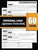 Personal Loan Agreement Forms Book: Standard Legal Contract of Understanding For Credit Repayment - Promissory Note