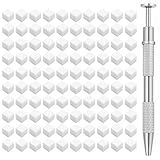 150PCS Nail Sponges for Ombre Nail Art with 1 Grab Pen – Gradient Nail Art Tool Set with Storage Case – DIY Nail Design Accessories for Salon & Home Use