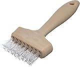 Carlisle FoodService Products 4011400 Wide Waffle Iron Brush, 3", Teflon