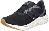New Balance Women's Fresh Foam Arishi V4 Running Shoe, Black/Light Gold Metallic/Gum 2, 8.5 Wide