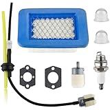 A226000032 PB-580T PB-580H Air Filter for Echo PB580T PB580H PB580 PB 580 580T 580H Fuel Line Tune Up Kit Backpack Leaf Blower Parts with Filter Spark Plug Primer Bulb Gasket Maintenance Kit 90156Y