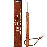 Savina Knitting Loom Hook Accessories for DIY and Crochet. Handcrafted Wooden Handle & Designed for Knitters Need. Knitting Tool for Making Hats, Scarves, Socks & Sweaters