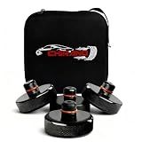 Chirano Lifting Jack Pads Compatible with Tesla Model 3/S/X/Y/Y Juniper, 4 Pucks with a Storage Case, Accessories for Tesla Vehicles 2013 to 2026