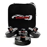 Chirano Lifting Jack Pads Compatible with Tesla Model 3/S/X/Y/Y Juniper, 4 Pucks with a Storage Case, Accessories for Tesla Vehicles 2013 to 2026
