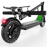 WERHY Electric Scooter, 500W/800W/1000W Powerful Motor & 19/22 MPH Top Speed, 16/25 Miles Range, Folding E Scooter with Dual Braking for Teens and Adults