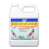 API POND CHLORINE & HEAVY METAL NEUTRALIZER Pond Water Neutralizer 32-Ounce Bottle