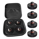 Chirano Lifting Jack Pad for Tesla Model 3/S/X/Y, 4 Pucks with Storage Case, Accessories for Tesla Vehicles 2013 to 2025