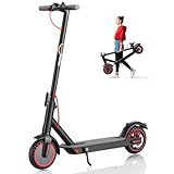 Electric Scooter for Adults, 15/25 Miles Long Range, 500W Peak Motor 19Mph Top Speed, Dual Brake, APP & Cruise Control, Foldable Waterproof Aluminum Alloy Frame Commuting E-Scooter