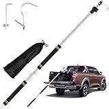 Truck Bed Cargo Retrieval Hook, Cargo Grabber Reach Retriever Tool Adjustable 34-74inch wear-Resistant complimentary Storage Bag Professional Truck Bed Reach Tool Convenient and efficient Pickup