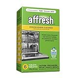 Affresh Dishwasher Cleaner, Helps Remove Limescale and Odor-Causing Residue, 6 Tablets
