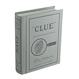 WS Game Company Clue Vintage Bookshelf Edition Board Game Linen Fabric Book Box, Die-Cast Weapons & Wood Movers, 1949 Retro Design, Clue Board Games for Kids, Adults & Family, Ages 8+