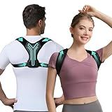 Playire Upper Back Brace Posture Corrector For Women & Men,Lightweight Back Straightener Posture Corrector For Men,Adjustable Upper Back Support,Clavicle Brace For Round Shoulder & Hunchback (Large)