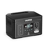 OUPES Exodus 1200 Portable Power Station 1200W, 992Wh Durable LFP Battery Solar Generator w/ 3 1200W AC Outlets (Peak 3600W), 140W USB-C, UPS, for Camping, RVing, Home Backup (Solar Panel Optional)