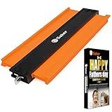 Saker Contour Gauge Profile Tool- Adjustable Lock-Precisely Copy Irregular Shape Duplicator -Father's Day Gift for Irregular Welding Woodworking Tracing -Tool for DIY Handyman, Construction (10INCH)