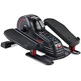 Sunny Health & Fitness Smart Electric Motorized Under Desk Elliptical Cardio Exerciser with Optional Exclusive SunnyFit® App Enhanced Bluetooth Connectivity – SF-E3959SMARTG