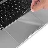 2PCS Trackpad Protector Cover for 2025-2021 Apple MacBook Pro 16 inch M4 M3 M2 M1 Pro/Max A3403 A3186 A2485 A2780 A2991 Clear Anti Scratch Fingerprint Waterproof Touch Pad Skin Accessories