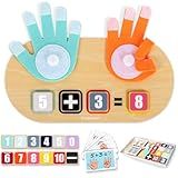 TOP BRIGHT Preschool Learning Toys for Toddlers 2-4, Montessori Toys for 3 4 5 Year Old Sorting Stacking Toys, Educational Math Manipulatives Number Counting Blocks for Kids