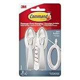 Command Cord Bundlers, Cord Organizer, 2-Bundlers Per Pack, Sold As 4-Packs