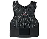 Maddog Sports Padded Chest Protector - Lightweight Paintball Airsoft Impact Protection Vest | Front/Back Padding with Adjustable Waist Straps - One Size Fits Most | Youth, Teen, Medium Adult Players