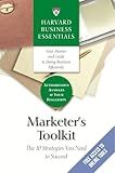 Marketer's Toolkit: The 10 Strategies You Need To Succeed (Harvard Business Essentials)