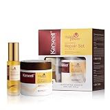 Karseell Collagen Hair Mask & Argan Oil Set for Dry Damaged Hair