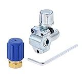 Aupoko A/C Retrofit Valve Kit, Retrofit Valve with Dust Cap Convert, BPV31 Bullet Piercing Tap Valve Line Tap Valve Kit, Fits for HVAC Refrigerant System R12 R22 R502 R134A