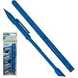 Scrigit Scraper No-Scratch Plastic Scraper Tool, 2 Pack - The Handy Multi-Use Scraping Tool for Removing Food, Labels, Stickers, Paint, Grease - Easy to Hold, Reaches Tight Spaces and Crevices