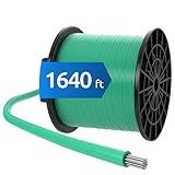 ECENCE Boundary Wire 1640ft Compatible with All Robotic Lawnmower, Suitable for Husqvarna and Other Brands, Define and Guide Perimeter Wire Ø 0.13 Zoll (Inch) Conductor Cross-Section of 17AWG