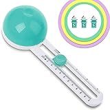 Circle Cutter, Paper Circle Cutter, Craft Circles Cutters for Crafts, Circular Paper Cutters, Adjustable Circles CutterTool for Papers, Compass Cutting Tool, Cutting Diameter 4'' to 12.5''