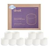 LEVOIT 10-Pack Top Fill Humidifier Replacement Filters, Capture Particles to Improve Humidification Efficiency, for Classic160, Dual150, Dual200S, Classic300(S), LV600S, OasisMist450S, Superior6000S