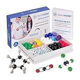 Lessons in Chemistry Model Kit - Old Nobby 240 Pc Molecular Set Organic Chemistry for Students - Complete Molecular Model Kit for STEM, Visualizing Atoms, Bonds and Structures