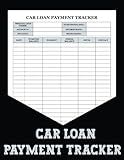 car loan payment tracker: This car Loan Payments Book is the perfect place to start your financial journey. It's a simple and easy way to keep track of your expenses and payments.