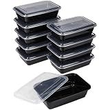 GoodCook Meal Prep Containers, Single Compartment 10-Pack