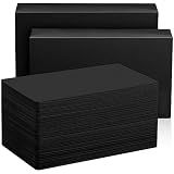 Tinlade 156 Pcs Blank Tarot Cards to Write on Standard DIY Tarot Deck with Case 2.76 x 4.72 Inch Make Your Own Blank Cards with Meanings on Them for Adults DIY Playing Divination, Easy to Write(Black)